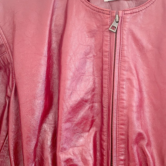 Ulla Johnson Briar Leather Jacket in Mahogany S - Picture 15 of 16